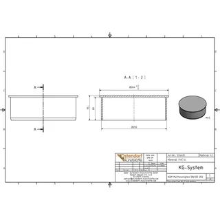 KGM Muffenstopfen DN/OD 250