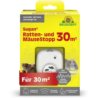 NEUDORFF Sugan Ratten- und Mäuse Stopp Mäuseschreck 30 m2 1 St