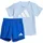 Essentials T-shirt SET glow blue-white ACDZ 74