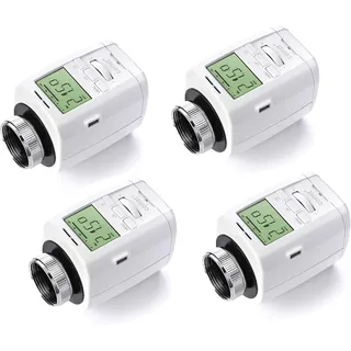 et - eurotronic technology gmbh Comet Plus Heizkörperthermostat 4er Set