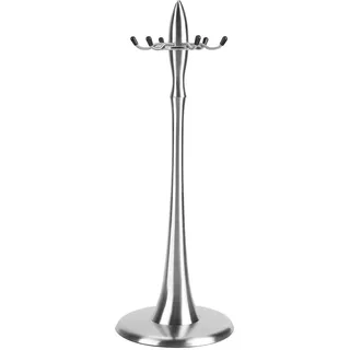 Küchenutensilienhalter, 360 ° Rotierendes Edelstahl Aufbewahrungsregal Küchenutensilienhalter Organizer, Utensilienhalter für Abschäumer, Servierlöffel, Pasta Server