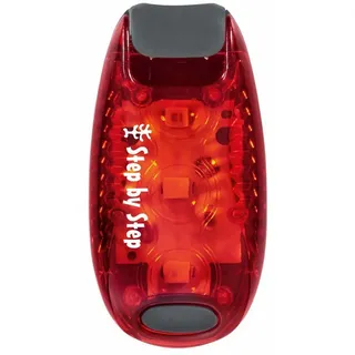 Step By Step LED-Sicherheits-Klemmleuchte Rot