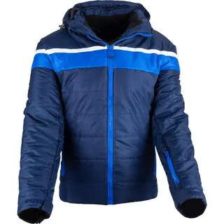Herren Skijacke Snowboardjacke Schneejacke Winterjacke Dunkelblau L - Blau