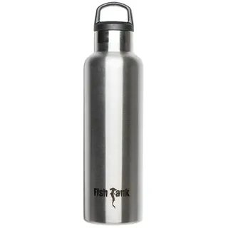 Fish Tank Logo Flasche 600ml - Steel - One Size