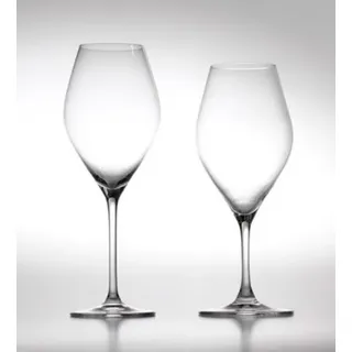 Zafferanoglas für Vintage-Champagner 43 cl - Vem-Box 6 Stück Weingläser - Transparent