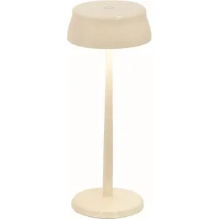 Zafferano -  Zafferano SISTER LIGHT Wi-Fi Smart LED Tischleuchte Elfenbein wiederaufladbar und dimmbar