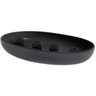 Storefactory GRÖNDAL Glossy Black Candlestick