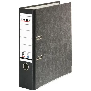 Falken Recycling-Ordner DIN A4 80 mm Schwarz 1 St.