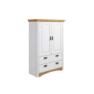 OTTO home Wäscheschrank Konrad 94 x 132 x 39 cm Weiß