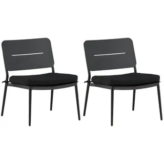 gardenson Loungesessel, Schwarz