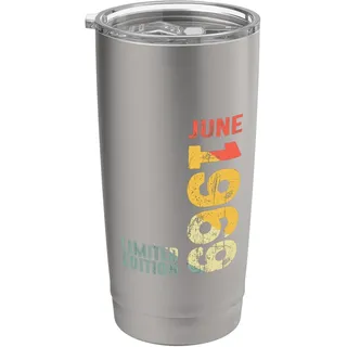 Monat Juni 1969 Jahr 1969 Retro 1969 Vintage 1969 Seit 1969 Doppelwandiger Edelstahl-Thermobecher