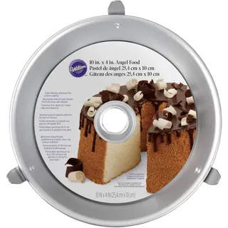 Wilton Angel Food Cake Kranz-Backform, 25,4 cm, Grau