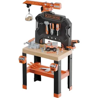 Smoby Smoby: Black and Decker Werkbank mit Kran