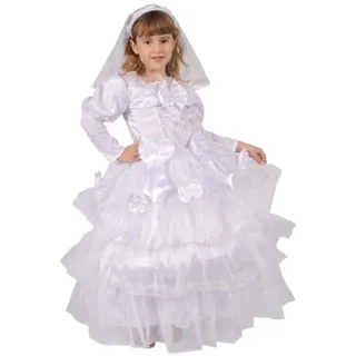 Dress Up America Kleine Prinzessin Exquisites Brautkleid, mehrfarbig, größe 3-4 jahre (taille: 66-71 höhe: 91-99 cm), 568-T4