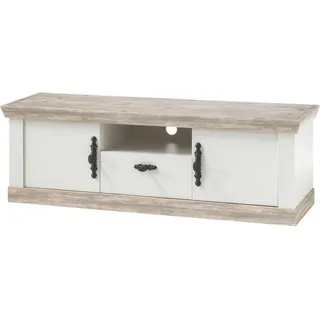 MID.YOU Lowboard , weiß , Maße cm B: 156 H: 51 T: 44.0