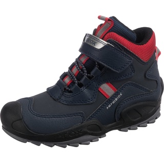 Geox Jungen J New Savage Boy B A Schuhe,24 EU,Navy Red