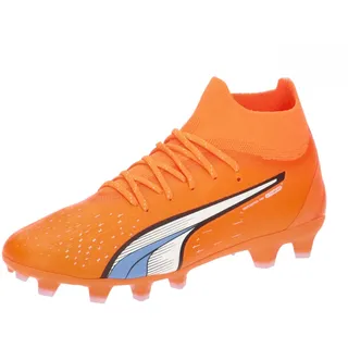 PRO FG/AG JR Fussballschuh, Ultra ORANGE White-Blue Glimmer, 33 EU