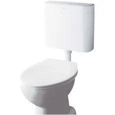 Bild Spülkasten für WC (6 - 9 Liter, Servobetätigung, schwitzwasservollisoliert), alpinweiß