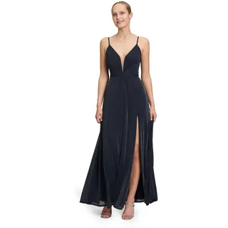 Vera Mont Abendkleid Maxi Dunkelblau/Grau 36