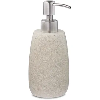 Relaxdays Seifenspender 10031061_778 beige Polyresin 300,0 ml