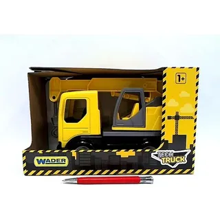Wader Tech Truck Kran im Karton,35367