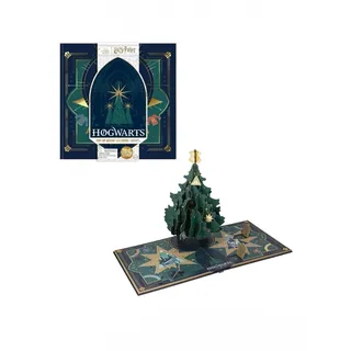 Paladone Harry Potter Hogwarts 24 Tage Pop-Up-Weihnachtsbaumbuch-Adventskalender – offiziell lizenzierte Geschenke & saisonale Dekoration für Kinderzimmer
