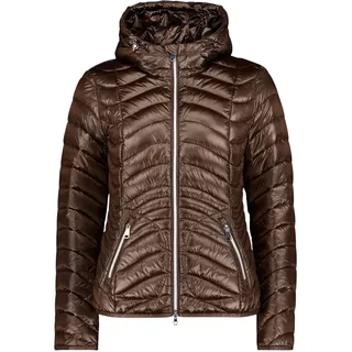 Steppjacke CARTOON "Steppjacke mit Reißverschlusstaschen", Damen, Gr. 38, braun, Obermaterial: 100% Polyamid PA., Jacken Steppjacke