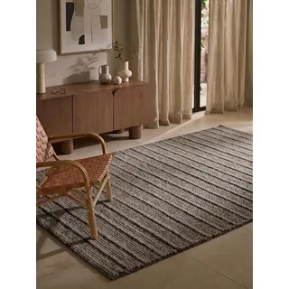 Ted Baker Parker Wollteppich 200 x 300 cm Braun/Grau