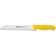 Arcos Serie 2900 - Brotmesser - Klinge Nitrum Edelstahl 200 mm - HandGriff Polypropylen Farbe Gelb