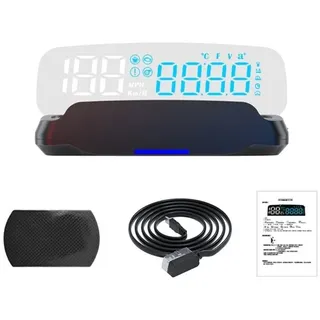 Eurowagens OBD2 Heads-Up-Display Clear Projektion HUD Anzeige für Fahrzeuge