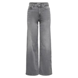 Only ONLMADISON Flared Jeans Hellgrau M
