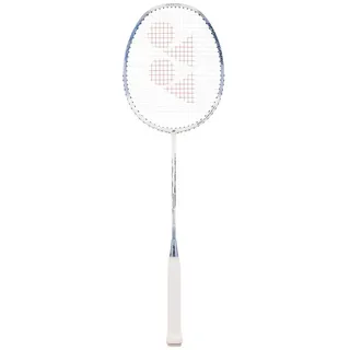 Yonex Badmintonschläger Nanoflare 001 Clear (grifflastig, flexibel) weiss - besaitet -