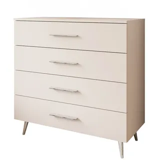 lookway Kommode Aura 95 x 90 x 40 cm 4-tlg. Beige