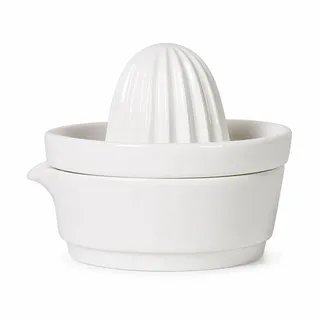 Garneck Keramik Zitronenpresse Manuelle Zitruspresse - Handpresse Für Zitronen - Orangen Und Limetten Ideal Für Frische Säfte Modernes Küchendesign Langlebiges Material Einfache