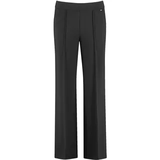 Gerry Weber Damen Schlupfhose Mir꞉JA Wide Leg unifarben reguläre Länge Schwarz 42