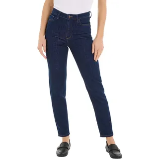 Tommy Hilfiger Damen Jeans Tapered High Waist, Blau (Rue), 30W / 32L