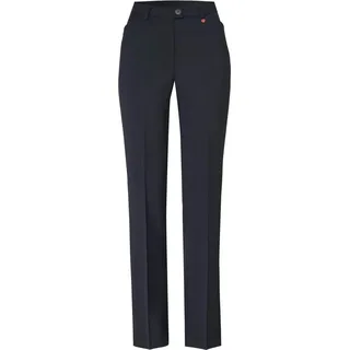 Bundfaltenhose für Damen - Blau