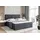 Boxbett mit Matratze und Boxi8 120x200 cm Dunkelgrau Holzwerkstoff Höhe ca 20 cm 120x200 cm Schlafzimmer Betten Boxspringbetten