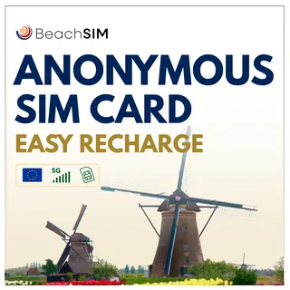 BeachSIM Niederlande anonyme Prepaid SIM-Karte Holland Lebara