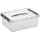 Aufbewahrungsbox Q-line 40 x 14,5 x 30 cm 12-tlg. transparent