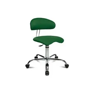 Topstar Bürostuhl Sitness® 40, ST290 W55 Stoff grün, Gestell chrom
