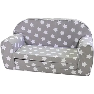 Kindersofa Stars white