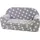 Kindersofa Stars white