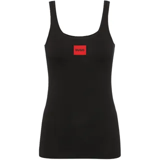 Hugo Red Label mit rotem Labelaufnäher, schwarz