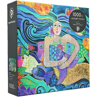 Okeanos 1000 Piece Jigsaw Puzzle, Laurel Burch Collection (Whimsical Creations)