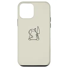 Hülle für iPhone 12 mini Süße Capybara und Messer