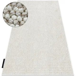 RugsX Casablanca LOOP Teppich 300 x 300 cm Weiß