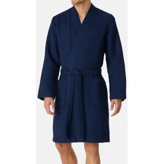 SCHIESSER Essentials Bademantel Blau S