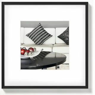 walther design Chair Aluminium schwarz 30x30 cm 3er Set