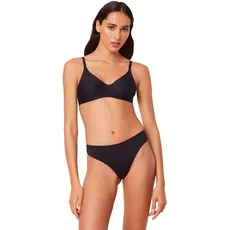 Triumph Tai-Slip »Pure Micro Tai«, Midi-Slip, seidiges Material, schwarz